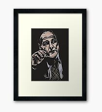 Tony Soprano / James Gandolfini Framed Print