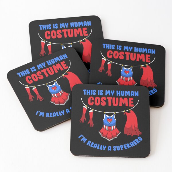 Item preview, This Is My Human Costume I'm Really A Superhero - Carnival Gift designed and sold by biNutz.