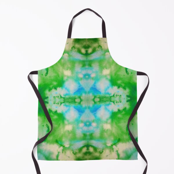 Item preview, Blue Green Batik Tie dye pattern mask, t-shirt V3 designed and sold by blastshmucks.