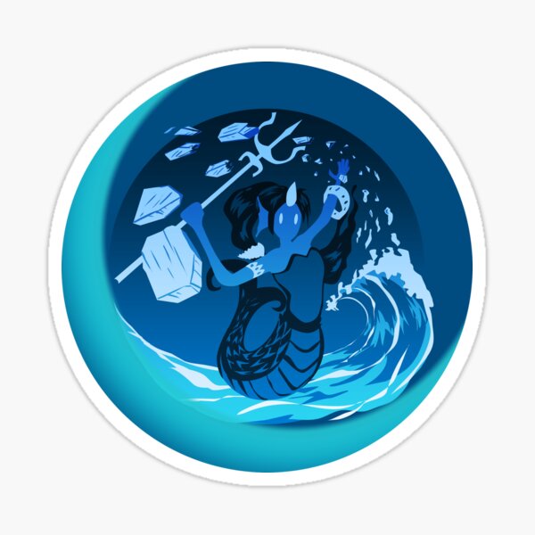 Secret of Mana: Undine redux Sticker