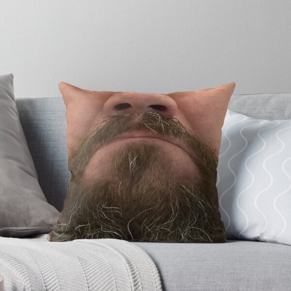 Item preview, Sad Face - w/beard designed and sold by CakeEaterDesign.