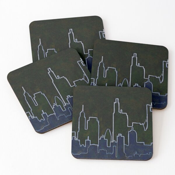 Item preview, City in the dark of night designed and sold by It's Just Me.