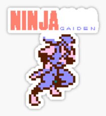 Ninja Gaiden's Ryu with Logo Sticker