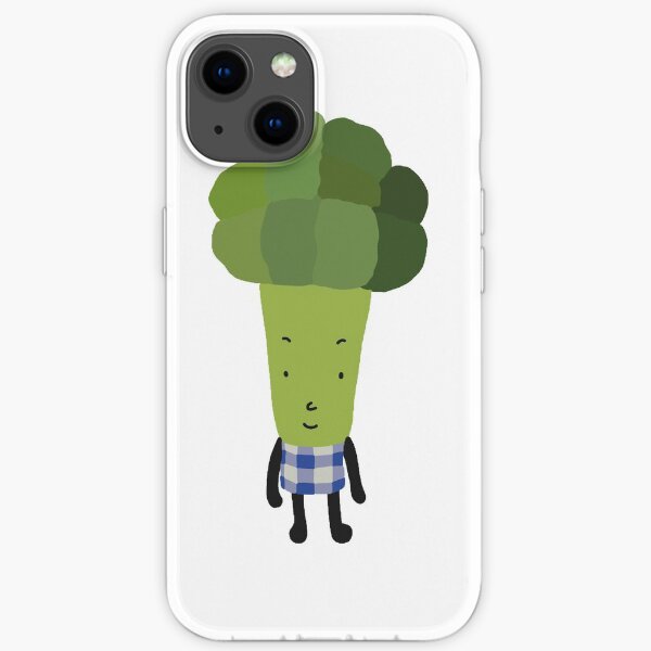 Mr broccoli iPhone Soft Case