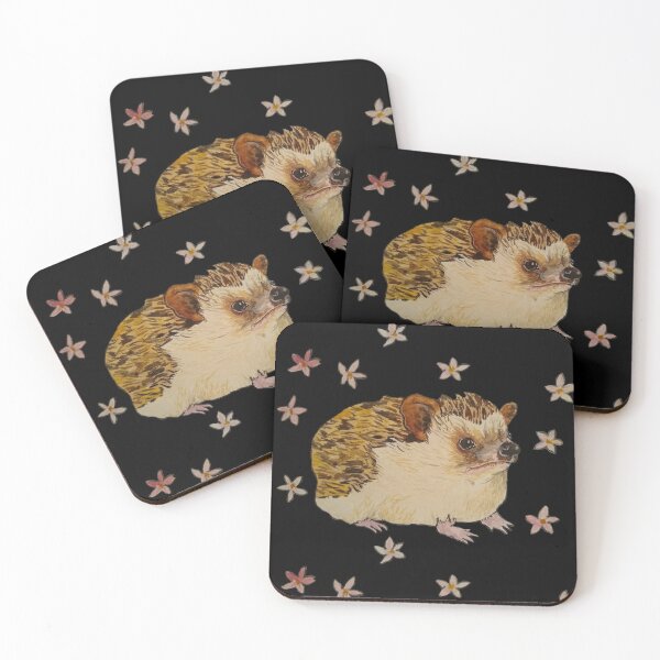Item preview, Flowery Hedgehog designed and sold by Madrae.