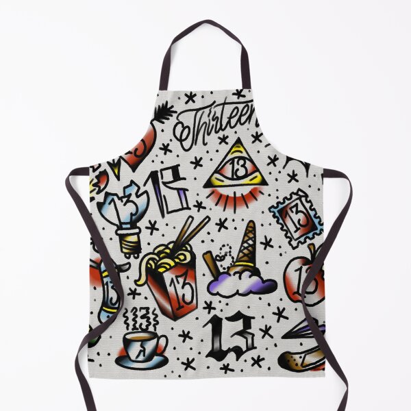 Item preview, Lucky 13 tattoo designs. designed and sold by Jamiee6610.