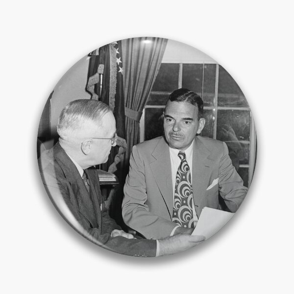 Item preview, Truman and Governor Thomas Dewey - Oval Office - 1951 designed and sold by warishellstore.