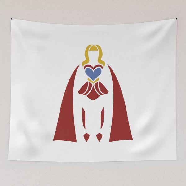 Item preview, Girl Power Caped Hero designed and sold by arturekdesign.