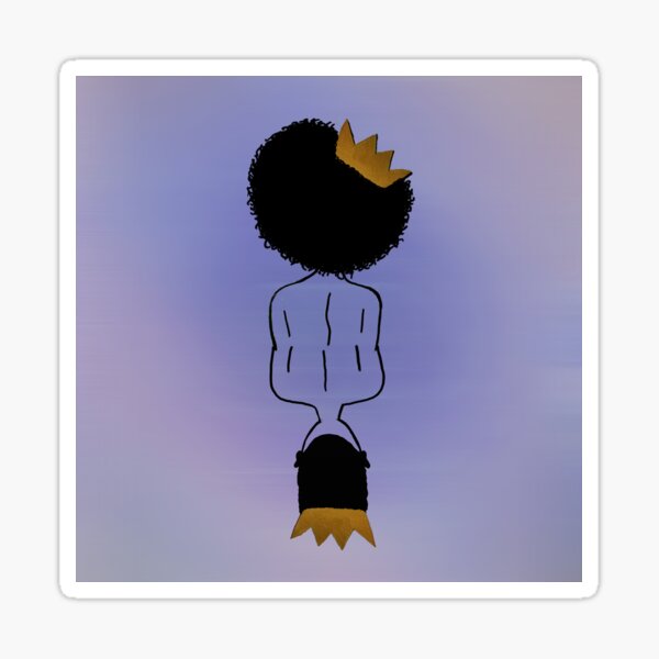 King & Queen Sticker