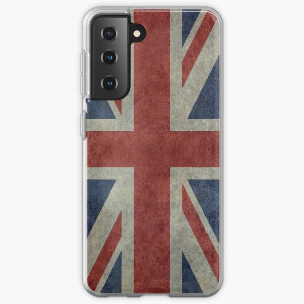 Union Jack Desaturated Grunge (3:5 Version) Samsung Galaxy Soft Case