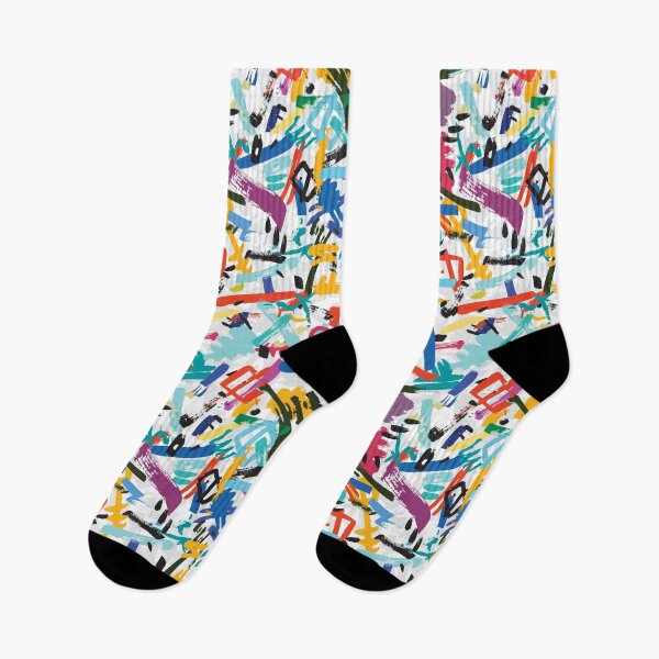 Item preview, Colorful pattern of Brushstrokes  designed and sold by Kita  Telles.