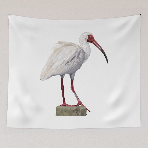 Item preview, White ibis designed and sold by obscurite.