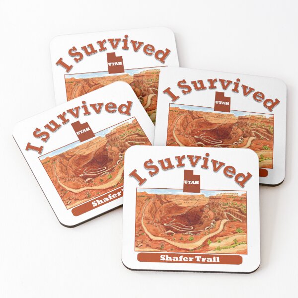 Item preview, I Survived Shafer Trail, Canyonlands National Park designed and sold by MMc Buck.