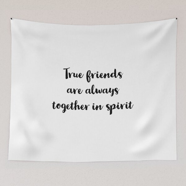 Item preview, True friends are always together in spirit - Inspirational friendship quotes designed and sold by Inspirationmotivation.