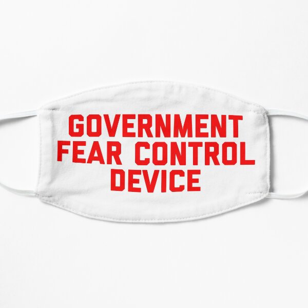 Government Fear Control Device Flat Mask