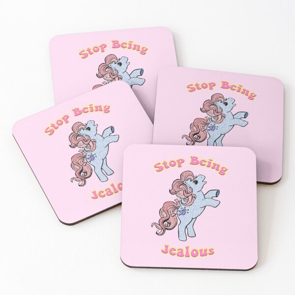 Item preview, Stop Being Jelaous Glittery Pony designed and sold by RougeMachtig.