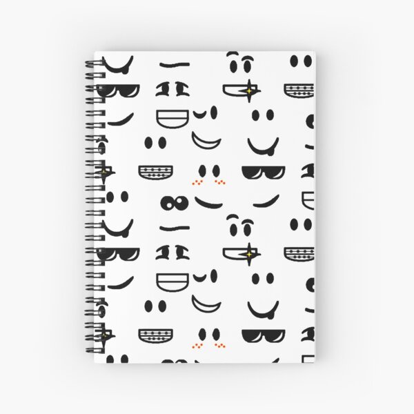 Roblox Boy Spiral Notebook By Existeaux Redbubble - roblox boy sticker by existeaux redbubble