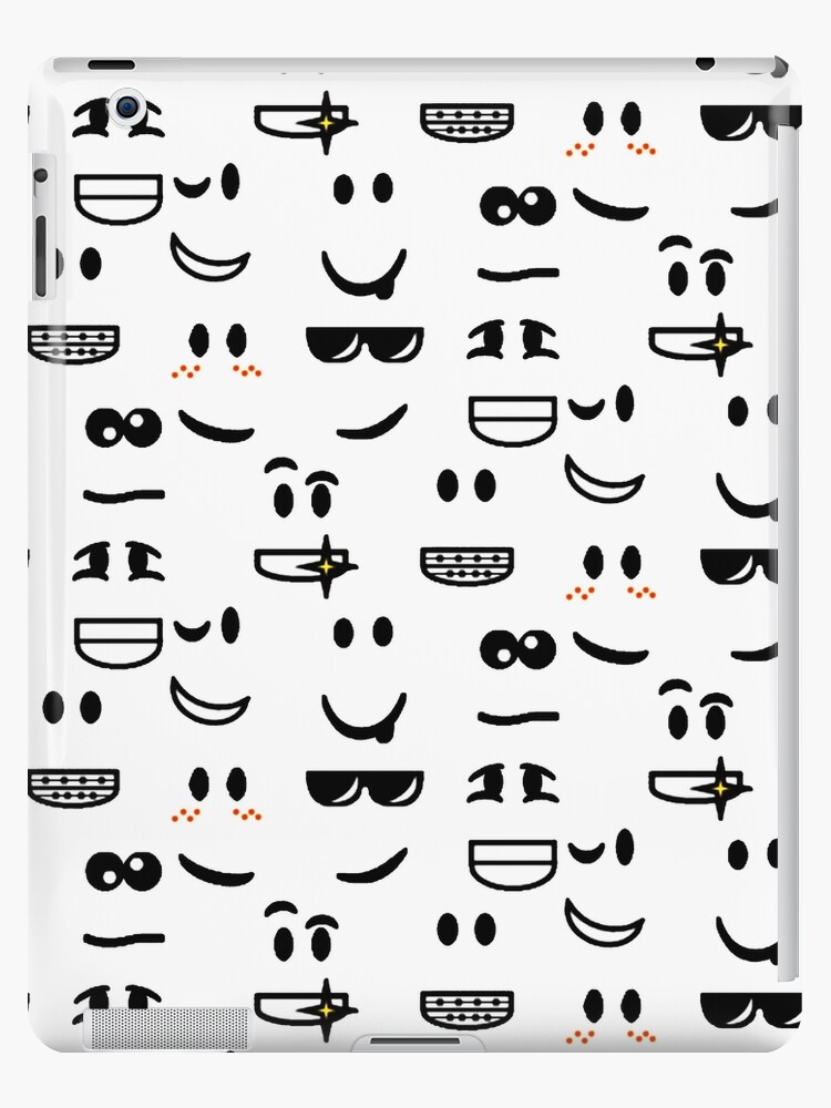 Roblox Faces Pattern Ipad Case Skin By Dennieb Redbubble - roblox find the faces