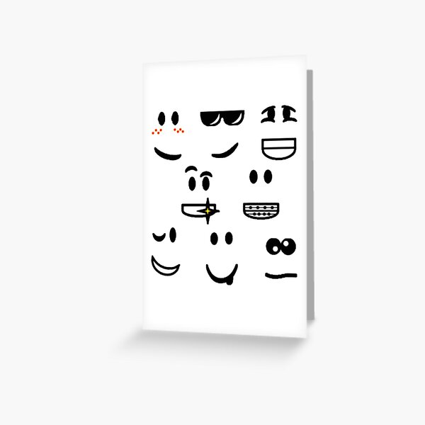 Roblox Boy Greeting Card By Existeaux Redbubble - roblox boy sticker by existeaux redbubble