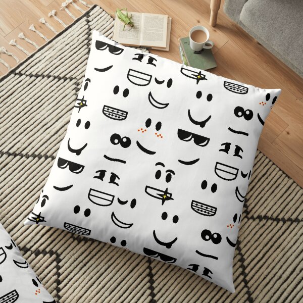 Games Pillows Cushions Redbubble - roblox ornate creature horns texture