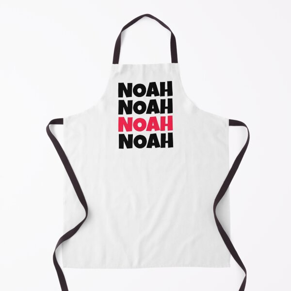Item preview, NOAH block capitals repeated design designed and sold by itstiggydesigns.