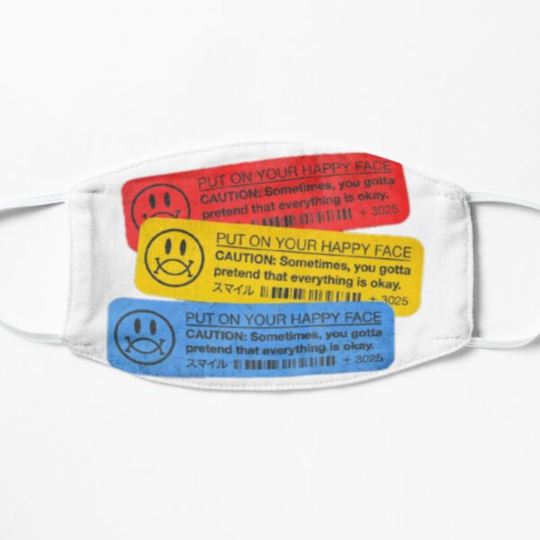 yellow Flat Mask