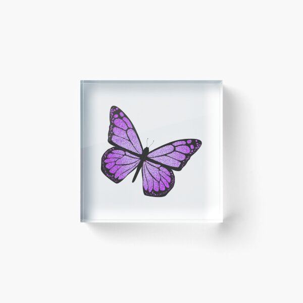 Item preview, Sparkly Purple Glitter Butterfly designed and sold by bychloedavies.