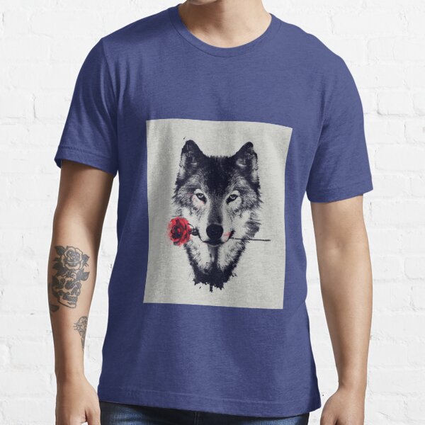 Awesome White Wolf T Shirts Redbubble - new roblox mystery purple celebrity series 3 wolf wolves