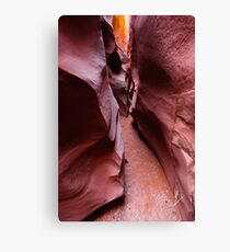 Spooky Canyon Canvas Print