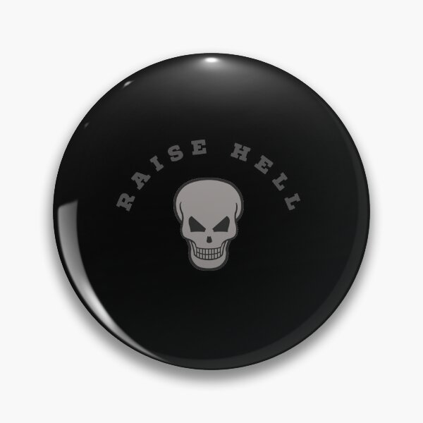 Item preview, Raise Hell Skull designed and sold by Jamiecsmith1986.