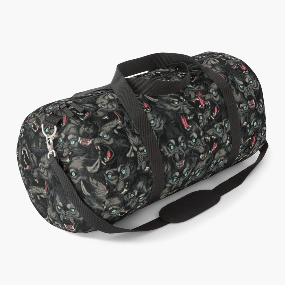 Wolf Pack Pattern Duffle Bag