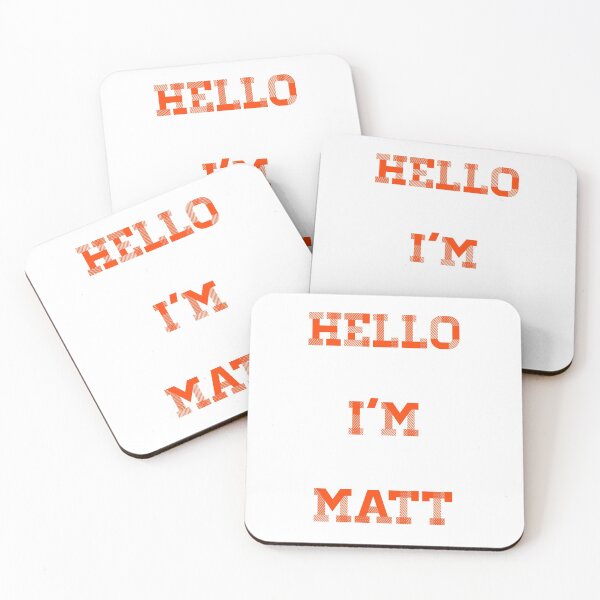 Item preview, Hello I’m Matt designed and sold by Grafititee.