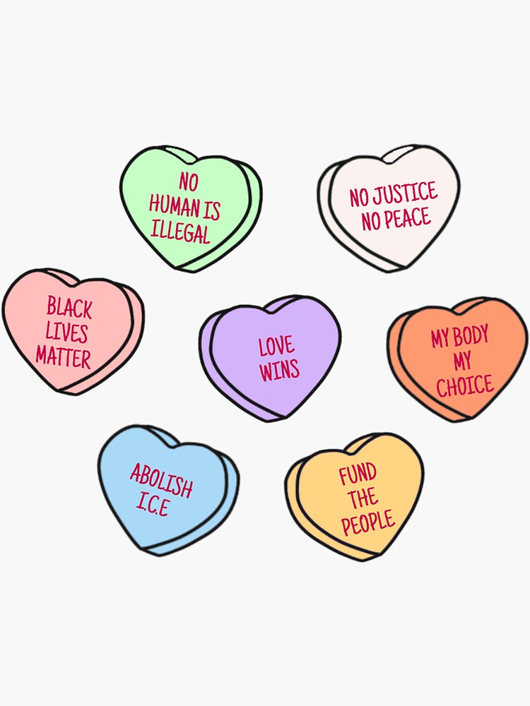 Liberal Heart Candies by xoxvkw