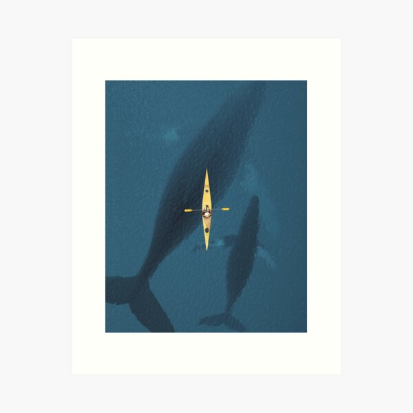 underwater creature Art Print