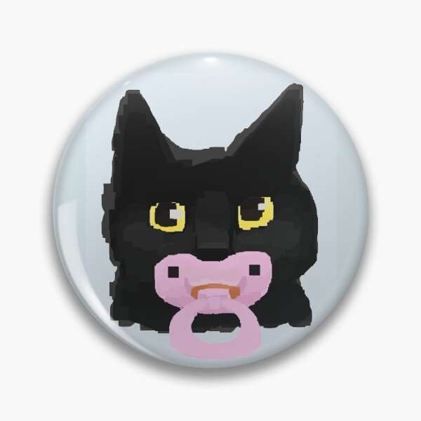 Item preview, pacifier cat designed and sold by FluffRave.