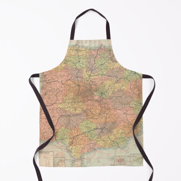 Item preview, Vintage Map of Spain & Spanish Territories (1909) designed and sold by BravuraMedia.