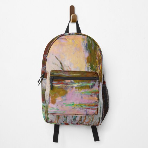 Item preview, Water-Lilies, Setting Sun Monet Fine Art designed and sold by Vicky Brago-Mitchell®.