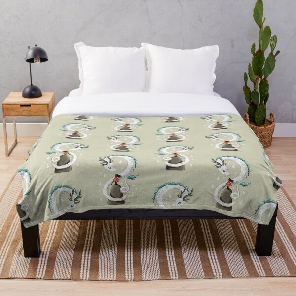 Dragon Spirit Throw Blanket