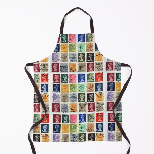 Item preview, British postage stamps with a Queen Elizabeth profile. designed and sold by IaroslavB.