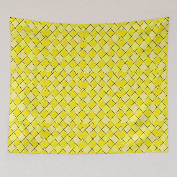 Item preview, Yellow Checkerboard with White Dotted Lines designed and sold by InspireArts.