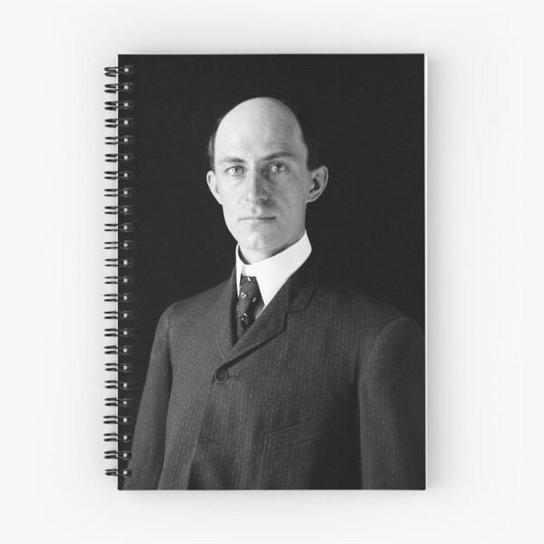 Artikelvorschau, Porträt von Wilbur Wright – 1905 entworfen und verkauft von warishellstore.