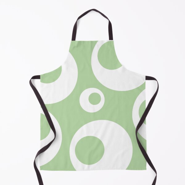 Item preview, Green and white circles designed and sold by HTPOP.