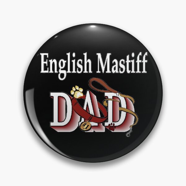 Item preview, English Mastiff Dog Dad designed and sold by springdaleshops.