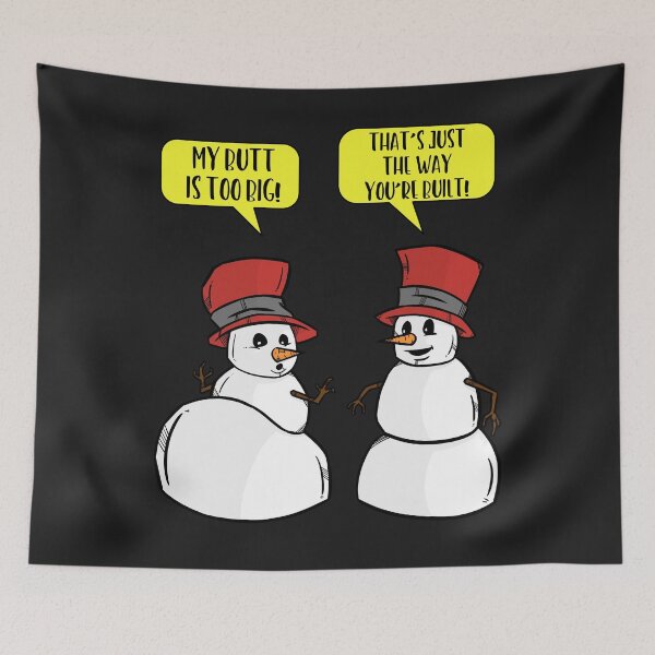 Item preview, Winter Gag Christmas Pun Funny Snowman designed and sold by Anumber1.