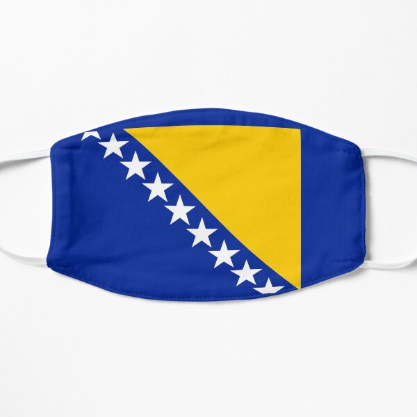 Lot de 2 foulards de protection pour le visage avec drapeau de la Bosnie-Herzégovine et de la Herzégovine