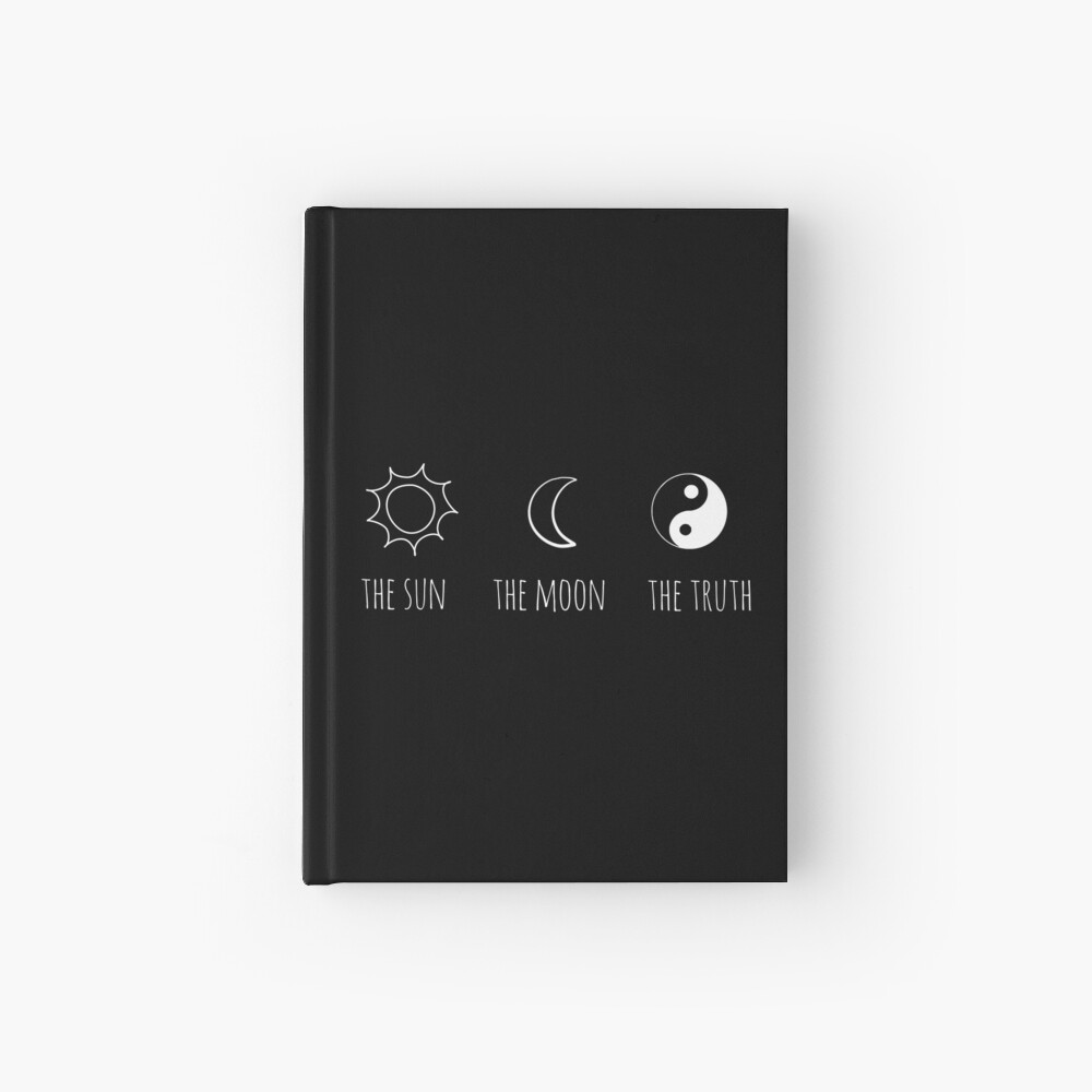 The Sun, The Moon, The Truth Hardcover Journal