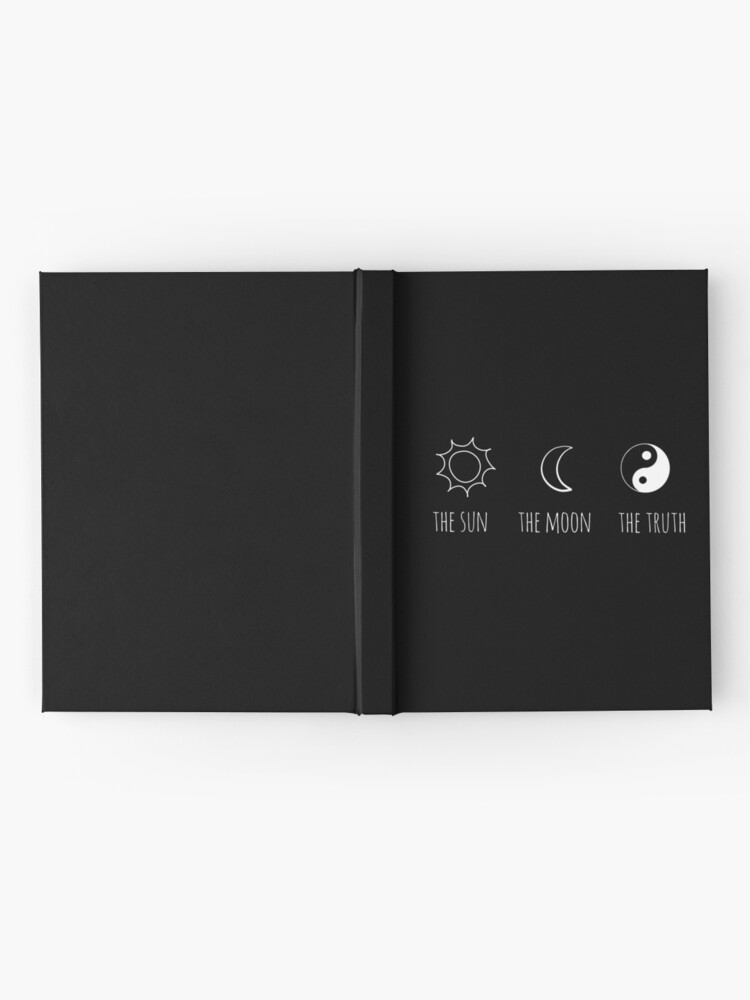Alternate view of The Sun, The Moon, The Truth Hardcover Journal