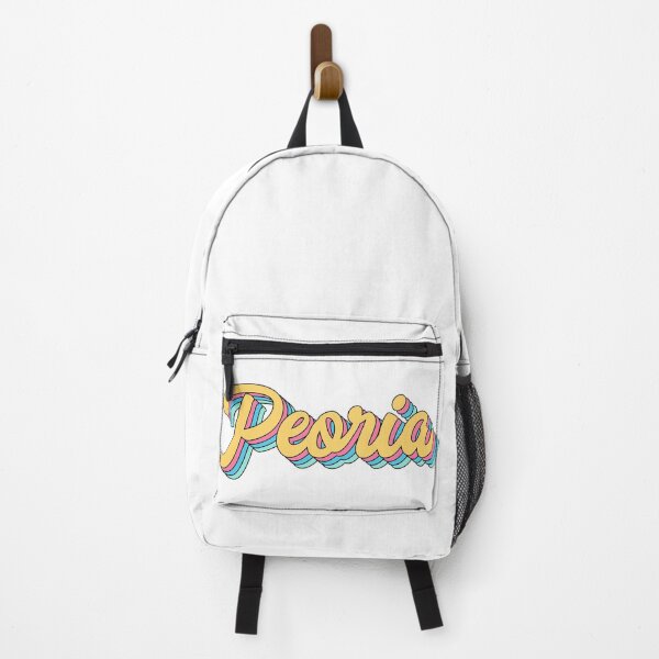 Item preview, Peoria Retro Yellow Script designed and sold by modeoftravel.