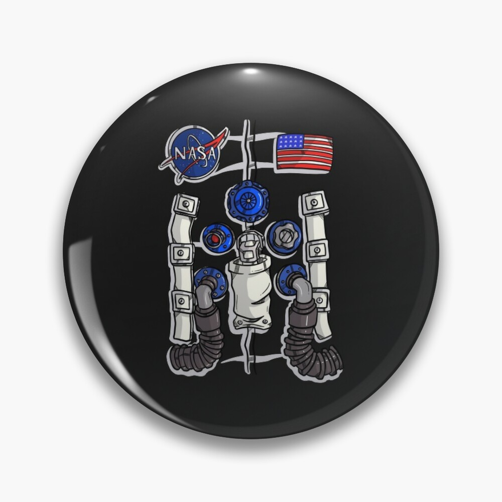 Gift for Space Agency Lover Funny Costume NASA Astronaut Sticker for Sale  by Anumber1