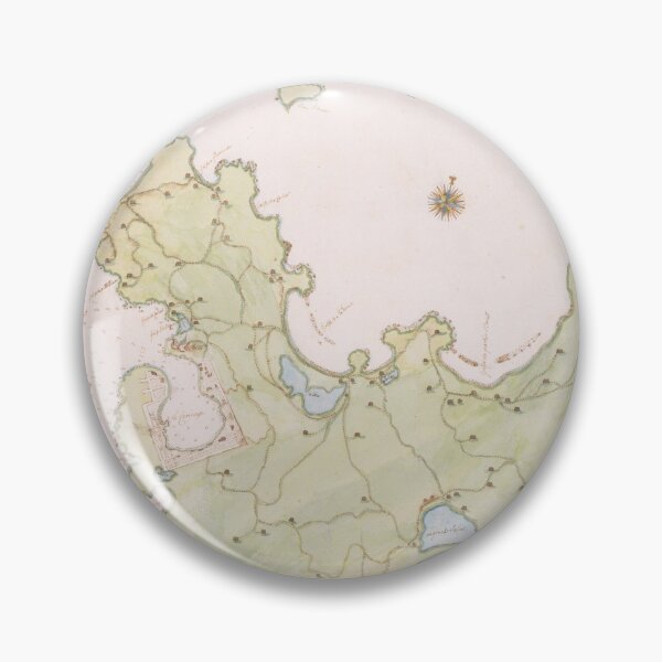 Item preview, Vintage Map of St Barts Island (1785) designed and sold by BravuraMedia.